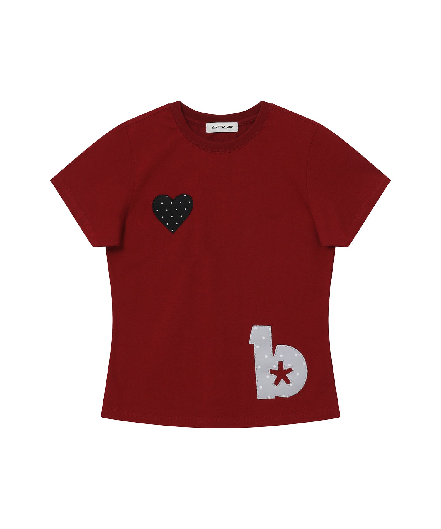 Angel Wing Slim Fit T-Shirt [Red]